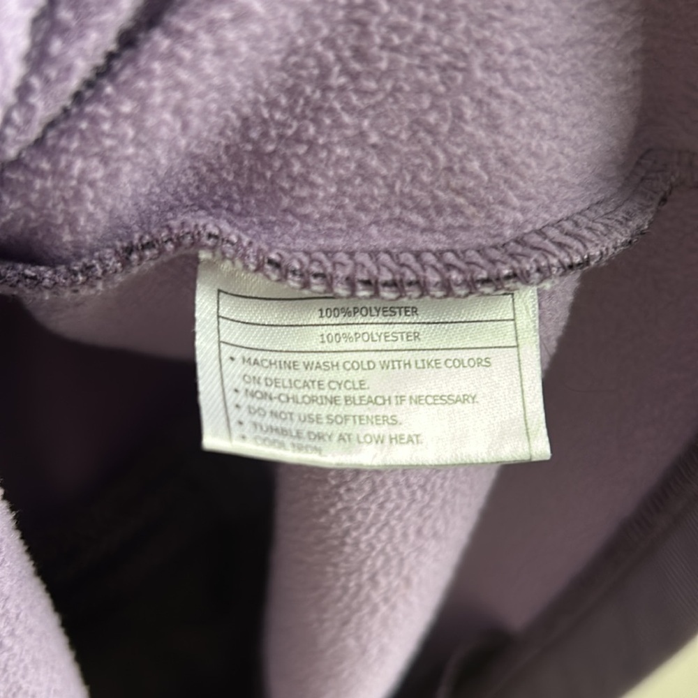 Ariat Purple Quarter-Zip Sweatshirt - Picture 10 of 12